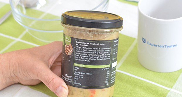 FITTASTE Hähnchen Grünes Curry im Test - Inhaltsstoffe: Hähnchenfleisch gebraten 26% (Hähnchenbrust 98%, Speisesalz, Weizendextrose); Trinkwasser; Kokosnussmilch 19% (Kokosnussextrakt 75%, Wasser); Brokkoli 6%; Karotten; Zwiebeln; Paprika; Maisstärke; Ingwer; Branntweinessig; Zitronensaft; Rapsöl; Chili; Zitronengras; Knoblauch; Schalotten; Speisesalz; Sonnenblumenöl; Gewürze; Kräuter