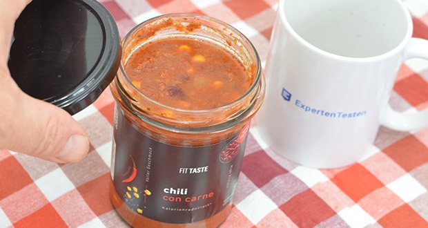 FITTASTE Chili con Carne im Test - werden nur beste Zutaten verarbeitet