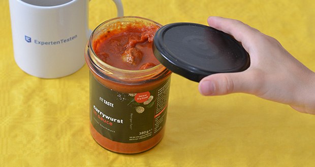 FITTASTE Currywurst in Sauce im Test - wie selbst gekocht