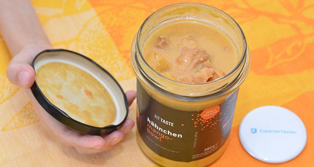 FITTASTE Hähnchen Mango Bowl im Test - hergestellt in Deutschland