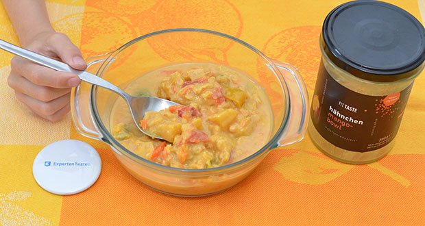 FITTASTE Hähnchen Mango Bowl im Test - wie selbst gekocht