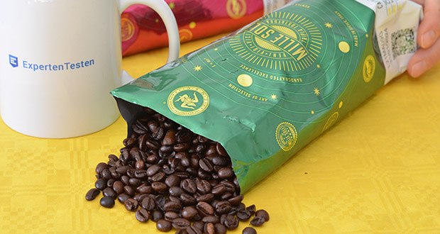 Emec MilleSoli Kaffeebohnen im Test - Caffè Crema Geschmack: weich, rund und intensiv, mit warmen schokoladig-nussigen Noten und fruchtiger Süße