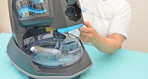 Rainbow SRX Wasserstaubsauger mit Separator im Test - Gewicht ohne Wasser: 9,26 kg