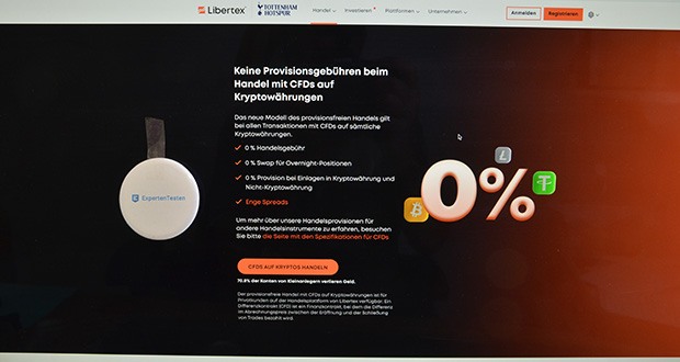Libertex CFD Online-Broker im Test - preisgekrönte Plattform
