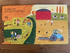 Altersempfehlung über das Kinderbuch „Auf dem Bauernhof“ Von Paul Virr und Rachael Saunders 