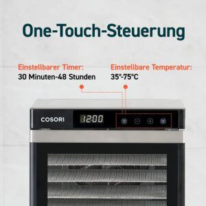 Die Einstellung im Dörrautomat Test und Vergleich