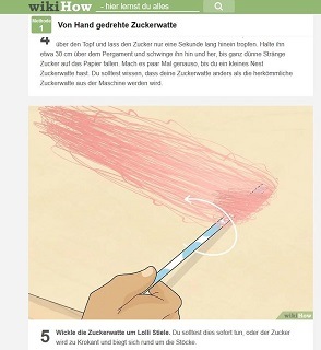 Zuckerwatte ohne Maschine selber machen - klappt das?