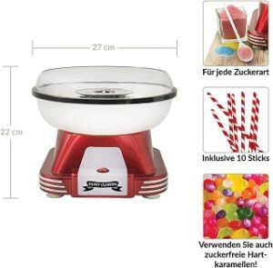 Die beste Zuckerwattemaschine selber benutzen