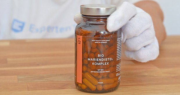 CLAV Bio Mariendistel Komplex im Test - 400 mg Bio-Mariendistelpulver, reich an schonend extrahiertem Silymarin