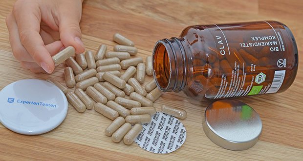 CLAV Bio Mariendistel Komplex im Test - 40 mg Bio-Artischockenextrakt mit mindestens 2,5% Cynarin je Kapsel