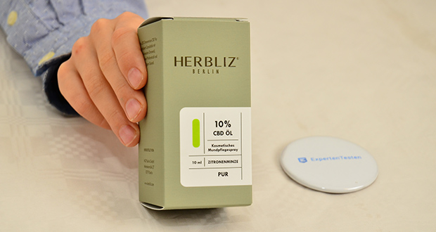 Herbliz Zitronenminze CBD Öl 10% im Test - diese Power-Kombi sorgt nicht nur für die optimale Pflege des Mundraumes, sondern gleichzeitig auch für einen frischen Atem