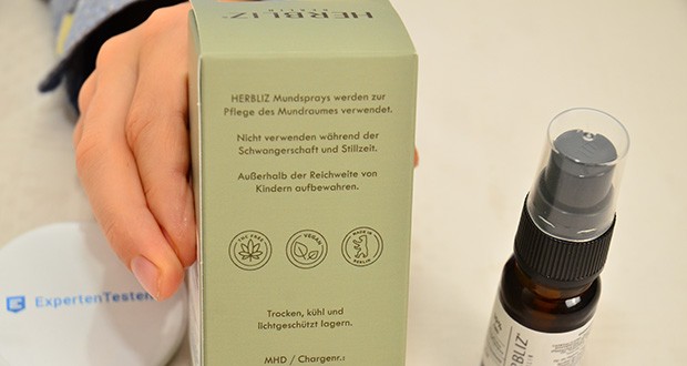 Herbliz Zitronenminze CBD Öl 10% im Test - EU zertifiziert; Made in Berlin