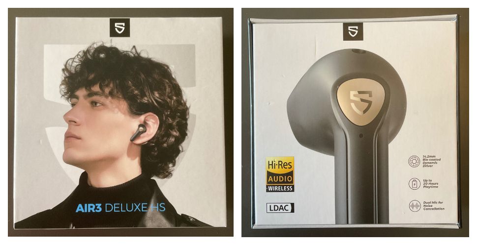Soundpeats Verpackung