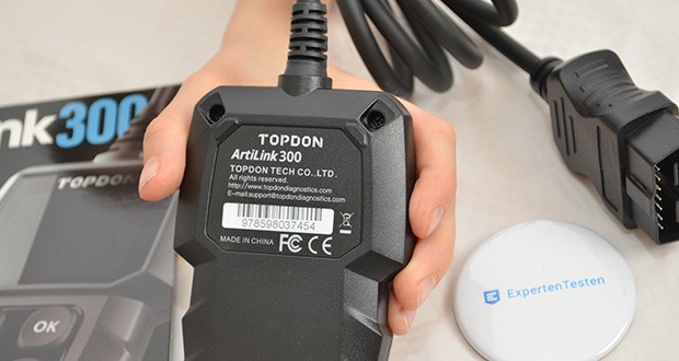 Topdon OBD2 Diagnosegerät AL300 im Test - unterstützt alle OBDII-Protokolle: KWP2000, ISO9141, J1850 VPW, J1850 PWM und CAN