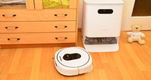 ROIDMI Eva Selbstreinigender Roboterstaubsauger mit Wischfunktion im Test - 3200 Pa stärkste Saugkraft unterstützt die Tiefenreinigung des ganzen Hauses