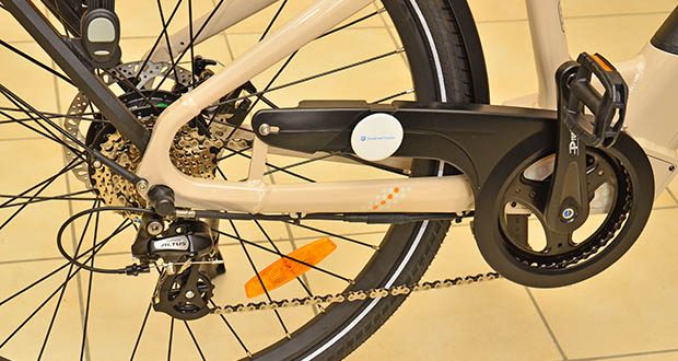DERUIZ City E-Bike Quartz im Test - eine maximale Tragfähigkeit von 130 kg