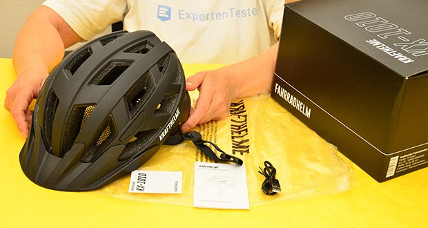 Krafthelme Fahrradhelm KX-1010 im Test - Leichtgewicht (280 g)