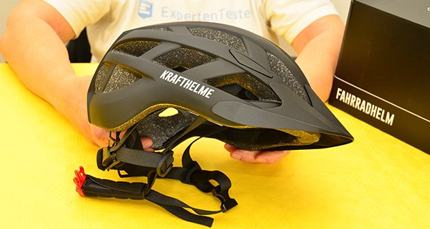 Krafthelme Fahrradhelm KX-1010 im Test - widerstandsfähige Kunststoffschale