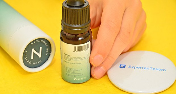 Naturecan 10% CBD Öl im Test - aus zertifiziertem Bio Hanf 