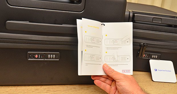 LEVEL8 Koffer Set 2-teilig im Test - TSA-zugelassenes Kombinationsschloss