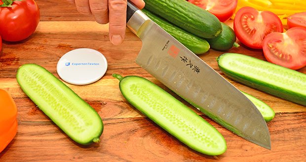 MAC Professional Santoku Messer MSK-65 im Test - Lange Haltbarkeit der Schärfe