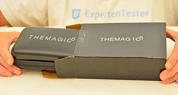 TheMagic5 Blue Magic individuelle Schwimmbrille im Test - Inklusive Schwimmbrillenetui
