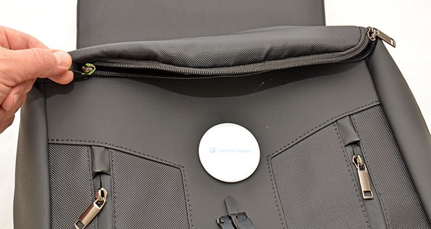 POLIER Wanderrucksack Arbeitsrucksack im Test - Spezielle Reißverschlüsse