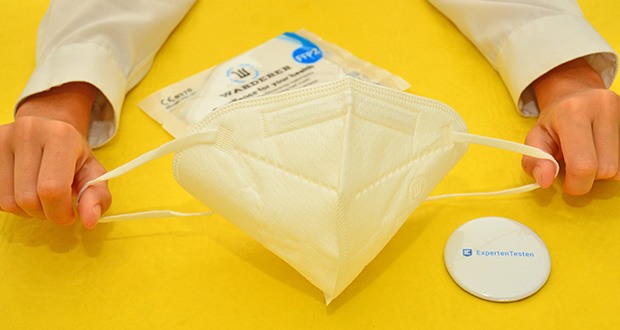 W WARDERER Premium FFP2 Maske Weiss im Test - Reißfest durch festen Schweißpunkt