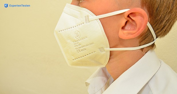 W WARDERER Premium FFP2 Maske Weiss im Test - Filtereffizienz von 98-99.9%