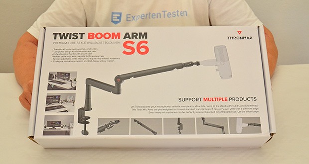 THRONMAX Twist Boom Arm S6 Mikrofon Stand im Test - Ideal für Streamer und Podcaster