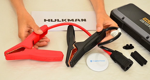 HULKMAN Alpha 65 Starthilfe im Test - Ergonomische Batterie-Klemmen