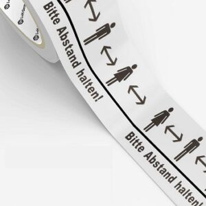 Welche Schwachstellen gibt es im Klebeband Abstand halten Test?