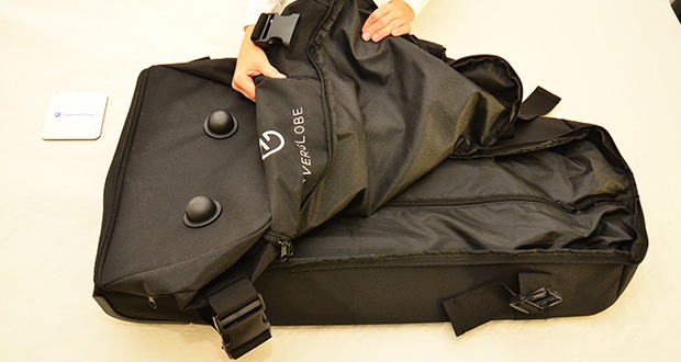 EVERGLOBE Reisetasche mit Rollen im Test - DuoSplit-Design