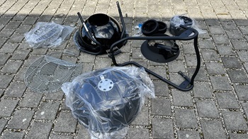 Reinigung eines Premium Kugelgrills