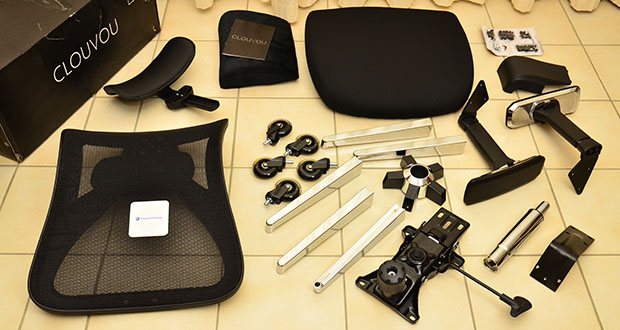 CLOUVOU Ergonomischer Bürostuhl im Test - Haltbare und robuste Konstruktion