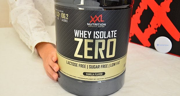 XXL Nutrition Whey Isolate Zero im Test - Zuckerfrei für eine gesunde Ernährung; Laktosefrei, ideal für Intolerante