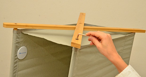 HeimGlück Wäschekorb 60l grau im Test - Robust für den Alltag