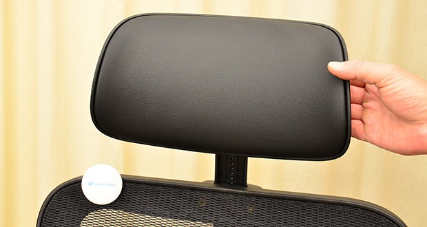 CLOUVOU Ergonomischer Bürostuhl im Test - 2D PU Leder Kopfstütze für Nackenunterstützung