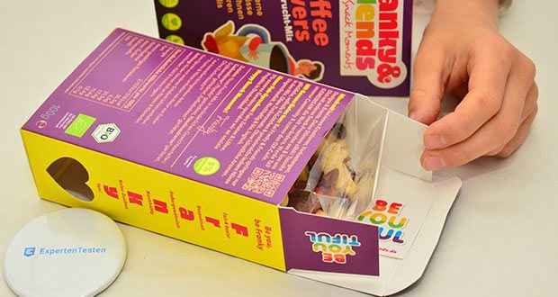 Franky & Friends Coffee Lovers Bio-Nuss-Frucht-Mix im Test - Ideal für Büro und Reisen