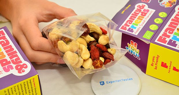 Franky & Friends Coffee Lovers Bio-Nuss-Frucht-Mix im Test - Reich an Ballaststoffen
