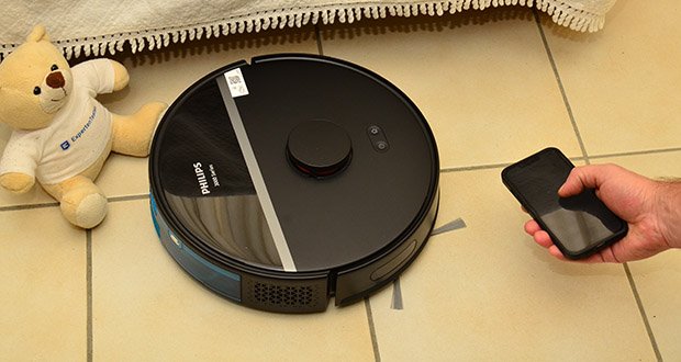 Philips Homerun 3100 Saugroboter mit Wischfunktion im Test - HomeRun App für personalisierte Steuerung