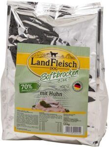 Welche Arten von Landfleisch Hundefutter gibt es im Test?