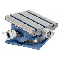 PAULIMOT Kreuztisch Aluminium 310 X 90 Mm – Mit Rundsäulenführung, Für Präzise Bohr- Und Fräsarbeiten
