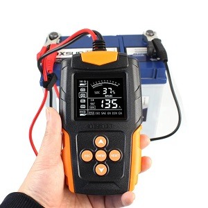 Verschiedene Testkriterien in einem Autobatterietester Test