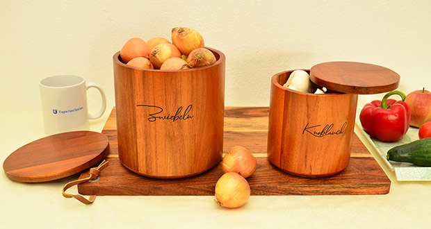 HOMEWOOD Zwiebel- & Knoblauch Aufbewahrung im Test - Ein Hauch von Luxus in der Küche