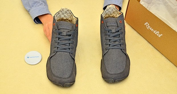 Wildling Shoes Arni Schuhe Frühling/Herbst im Test - Grau-blaues Denim-Look Design