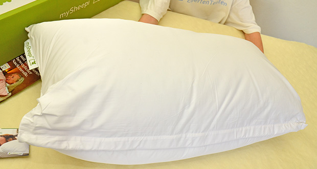 mySheepi HOME Kopfkissen im Test - Allergikergeeignet und vollständig geruchsneutral