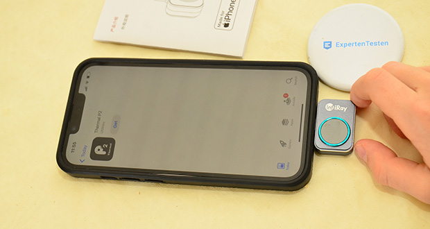 InfiRay P2 Pro Wärmebildkamera für IOS im Test - Lange Arbeitszeit von 5-7 Stunden