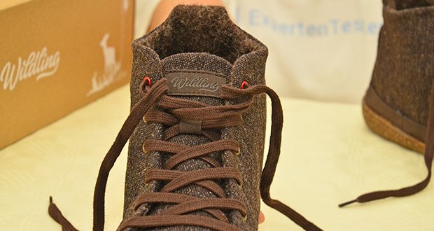 Wildling Shoes Marone Schuhe Winter im Test - Obermaterial aus Canvas (Hanf und Schurwolle)