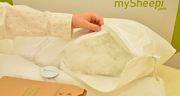 mySheepi HOME Kopfkissen im Test - Füllmenge individuell anpassbar für optimalen Komfort